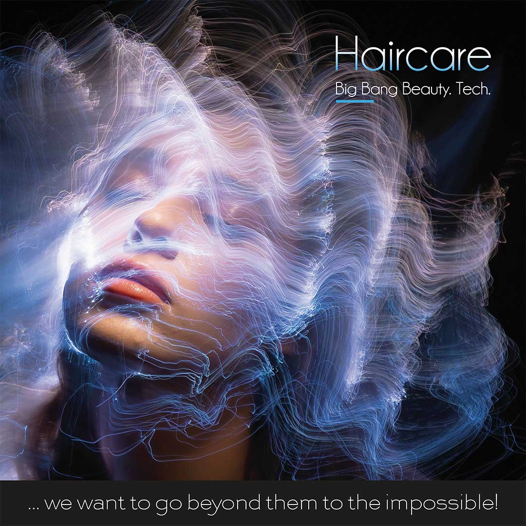 Infusiondesign grafica stand fieristico Making Cosmetics 2024 fiera Milano haircare