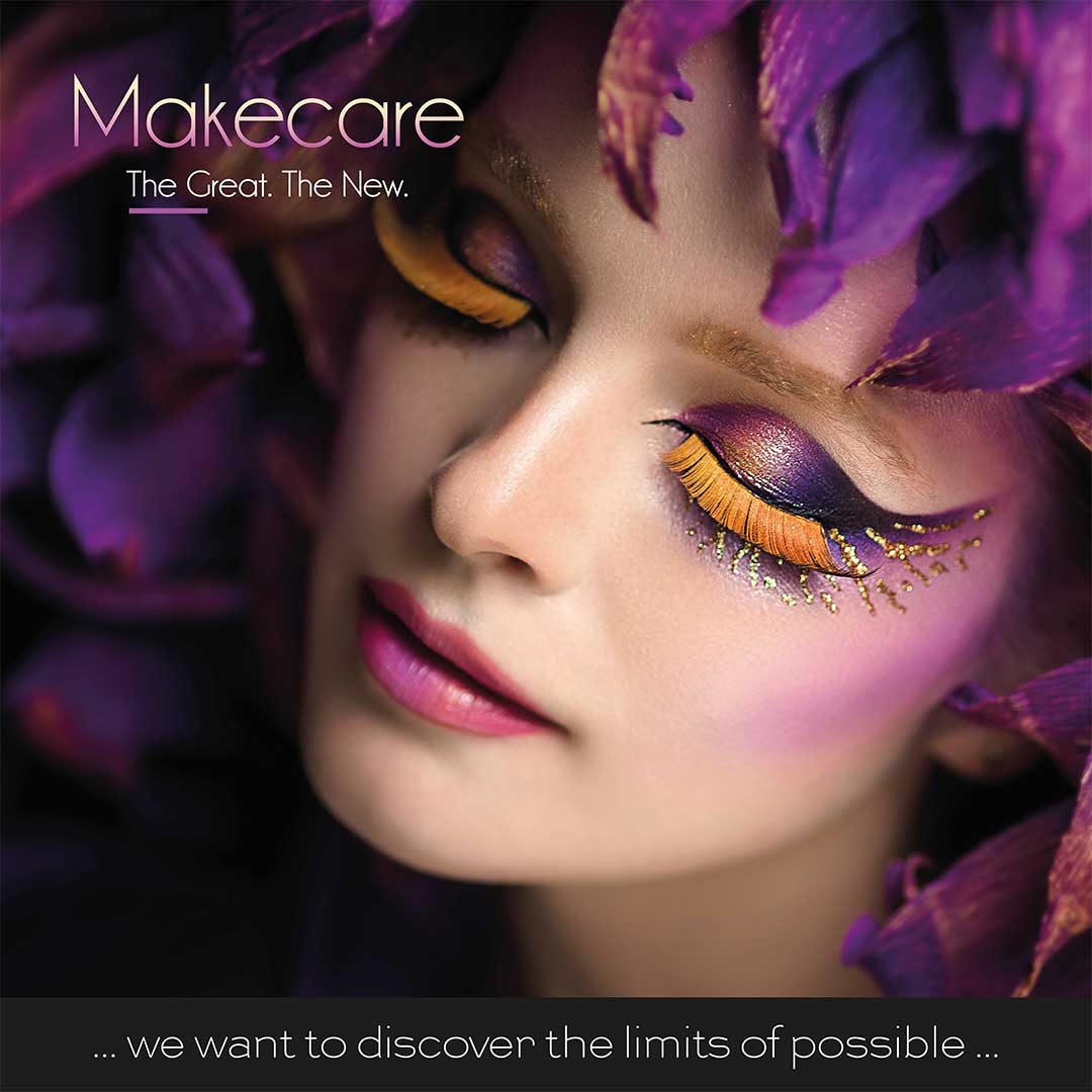 Infusiondesign grafica stand fieristico Making Cosmetics 2024 fiera Milano makeup